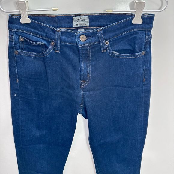 J Crew toothpick skinny jeans 27 - Picture 3 of 6